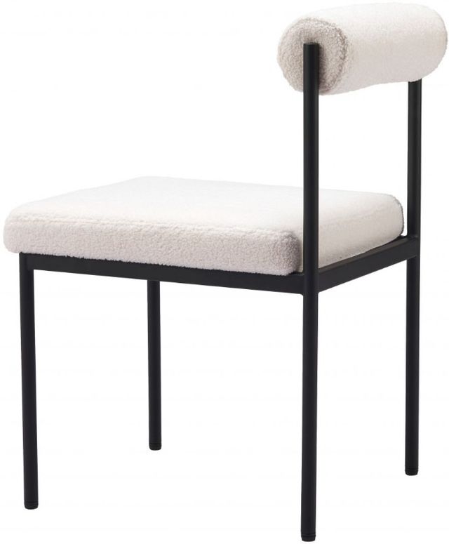 Zuo® Modern Livorno Black/Ivory Dining Side Chair-3