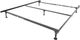Rize Home Standard Adjustable Bed Frame with 5 Legs-0