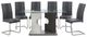 Global Furniture USA D219DT 7-Piece Gray Dining Set-0