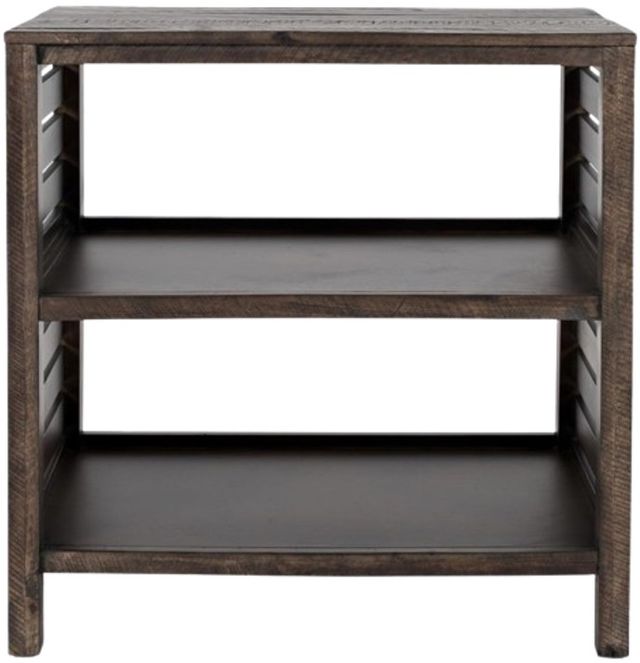 Jofran Inc. Global Archive Clark Burnished Chestnut Bookcase-1