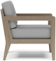 homestyles® Sustain Gray Outdoor Lounge Armchair-2