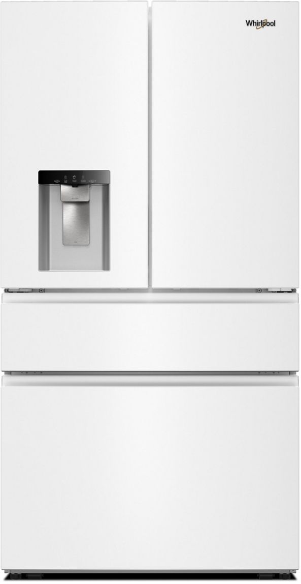 Whirlpool® 36" 28.9 Cu. Ft. White French Door Refrigerator with Flexible Temperature Drawer-0