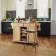 homestyles® General Line Brown Kitchen Cart-2