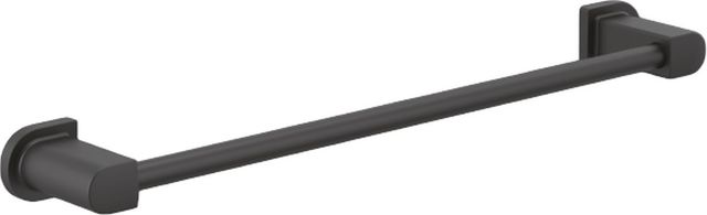 PEERLESS® Xander® Matte Black 18" Towel Bar-0