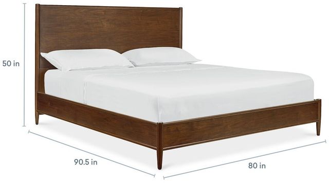 Bassett® Furniture Copenhagen Espresso California King Panel Bed-3