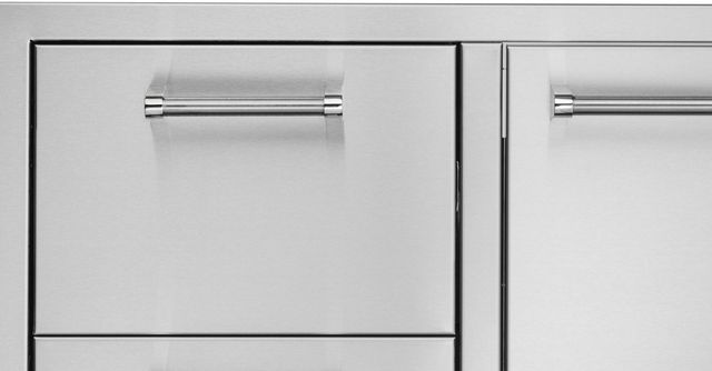 Viking® 5 Series 30" Stainless Steel Outdoor Double Drawer and Access Door Combo-1