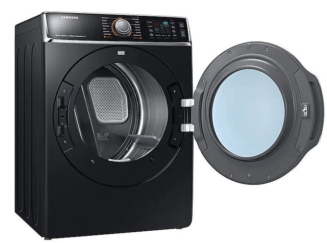 Samsung 9.5 Cu. Ft. Fingerprint Resistant Black Stainless Steel Electric Dryer-4