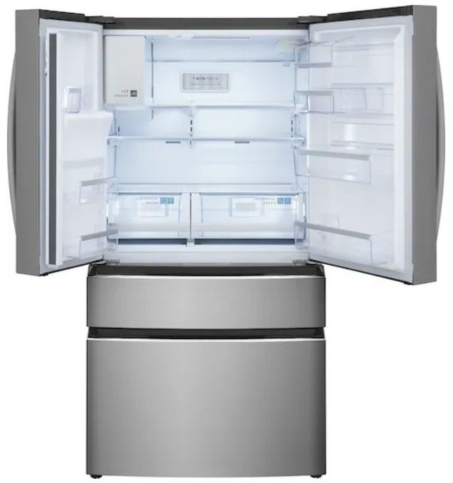 Frigidaire Gallery® 36" 26.3 Cu. Ft. Smudge-Proof® Stainless Steel 4-Door French Door Refrigerator-1