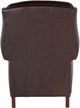 Bradington-Young Chippendale Chocolate Manual Recliner-2