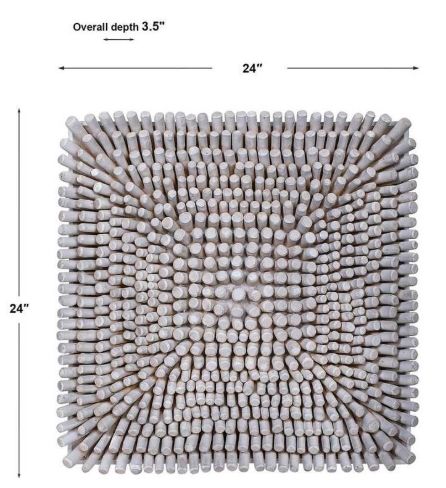 Uttermost® Portside Gray Wall Panel-2