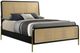 Coaster® Arini Black/Natural California King Panel Bed -0