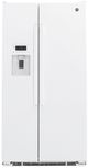 GE® 36" 21.9 Cu. Ft. White Counter Depth Side By Side Refrigerator-0