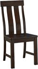 A-America® Henderson Muscavado Brown Slatback Dining Side Chair-0