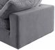 Meridian Furniture Comfy 6-Piece Gray Velvet Sofa Sectional-3
