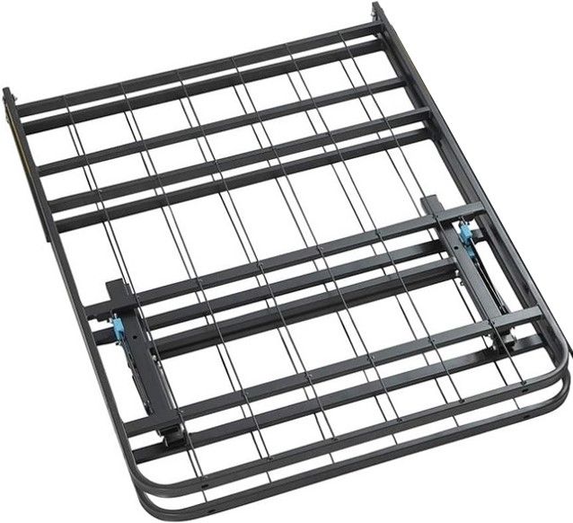 Sleeptone® Black Twin XL Foldable Storage Bed Frame-2
