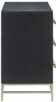 Currey & Company Marcel Navy Lacquered Linen Chest-2