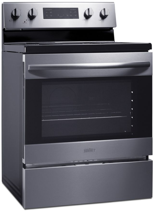 Summit® 30" Stainless Steel Freestanding Electric Range-3