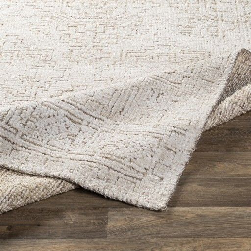 Surya Bella Taupe/White/Camel 6'x9' Area Rug-3