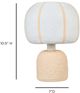 TOV Furniture Margate Peach Table Lamp-2