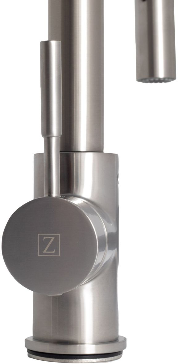 ZLINE Arthur Brushed Nickel Pull Down Single Handle Kitchen Faucet-4