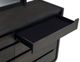 Coaster® Leandro Burnished Black Dresser and Mirror-5