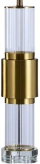 Harp & Finial® Whitlam Brass/Clear Table Lamp-1