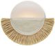 Currey & Company Jamie Beckwith Seychelles Natural/Sandstone/Sugar White Wall Sconce-2