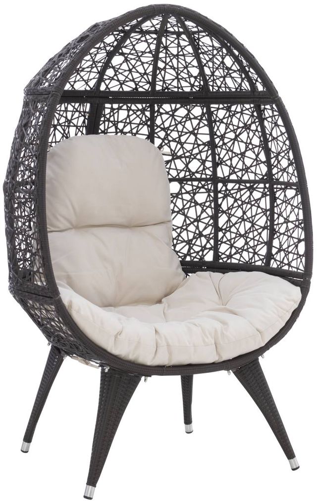Linon Indah Brown Accent Chair-0