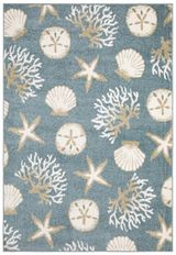 Beige/Blue