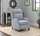 BarcaLounger® Nixon Corbett-Chromium Manual Recliner-2