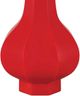 Currey & Company Bittersweet Coral Orange Peking Long Neck Vase-2