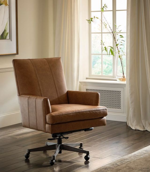 aspenhome® Adler Venetian Caramel Executive Chair-1