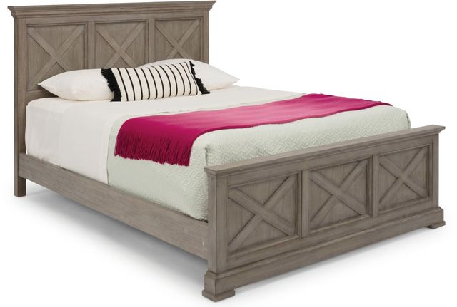 Homestyles® Mountain Lodge 3-Piece Gray Queen Bedroom Set-1