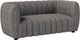 Furniture of America® Aversa Charcoal Gray Loveseat-0