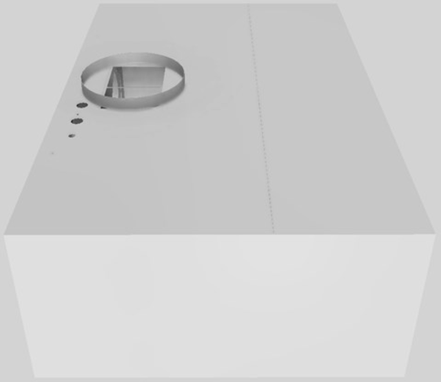 Vent-A-Hood® 36" White Wall Mounted Range Hood-1