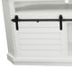 American Heartland Manufacturing Rustic Bower Shutter Corner TV Stand-2