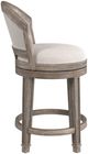 HH2 Home Monae Aged Black Counter Stool-2