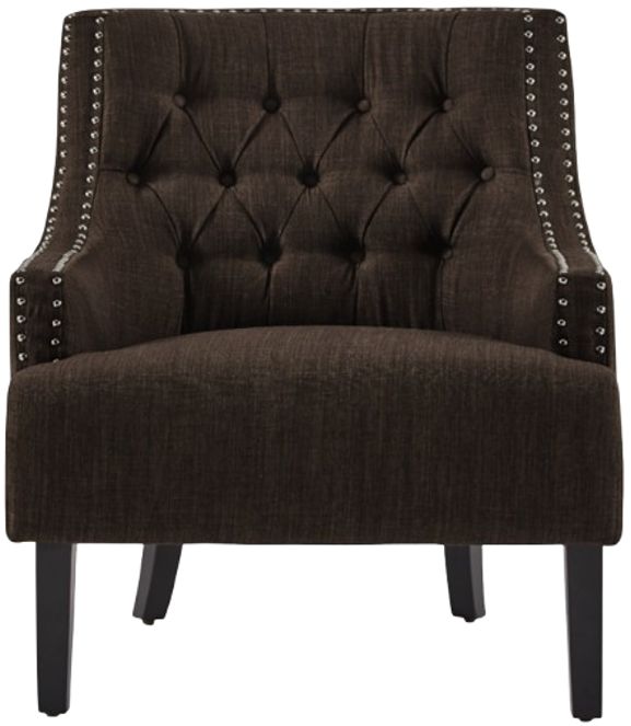 Homelegance® Charisma Chocolate Accent Chair-2