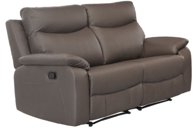 Mazin Furniture Wembley 2-Piece Chocolate Brown Modular Power Reclining Loveseat-0