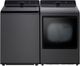 LG Platinum Black Top Load Washer & Gas Dryer Laundry Pair-0
