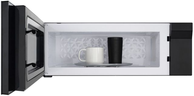 GE® 1.2 Cu. Ft. Black Over The Range Low Profile Sensor Microwave Oven-5