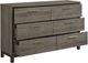 Homelegance® Vestavia Antique Gray/Dark Brown Dresser-3