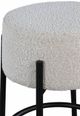 Meridian Furniture Avalon Cream/Matte Black Bar Stool-2