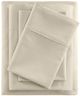 Olliix by Beautyrest Ivory Full 400 Thread Count Wrinkle Resistant Cotton Sateen Sheet Set-0