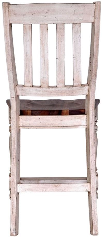 Napa Furniture Design Belmont Brown/White Bar Stool-2