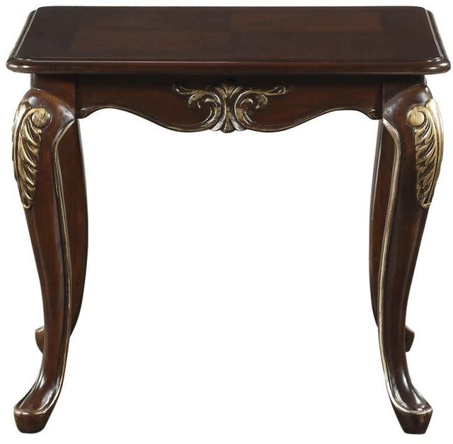 Homelegance® Croydon Dark Cherry End Table-2