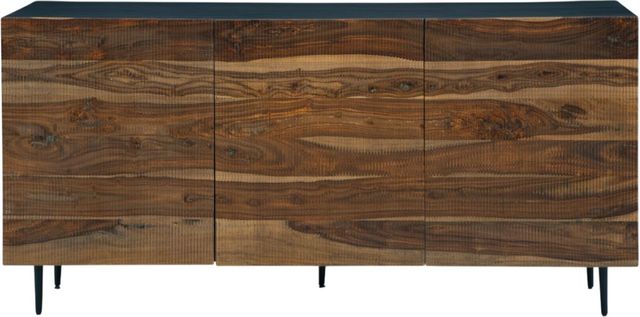Signature Design by Ashley® Darrey Brown/Natural Accent Cabinet-1