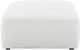 Coaster® Sunny Natural Upholstered Ottoman -1