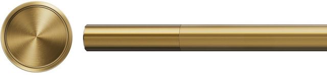KitchenAid® 48" Brass Grip Commercial-Style Dual Fuel Range Handle and Knob Kit-1