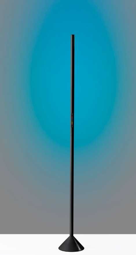 Adesso® Cole Black LED Wall Washer-4